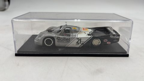 Porsche 956 24h Le Mans 1984 1/43 senza scatola originale, teca scheggiata