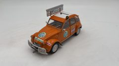 Citroen 2CV 6 Raid Afrique 1/24 senza scatola originale - scala 1:24