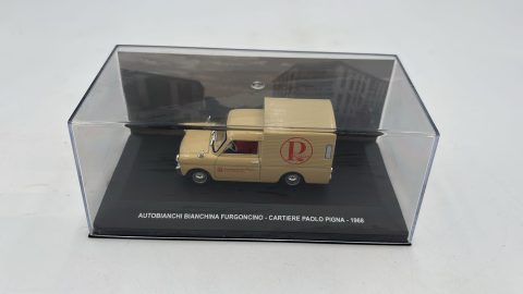 Autobianchi Bianchina Furgoncino Cartiere Paolo Pigna 1968 1/43 senza scatola originale