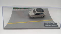 Fiat Nuova 500 Derivazione Abarth 1/43, senza scatola originale, teca lievemente segnata - foto 2