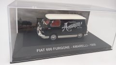 Fiat 600 Furgone Amarelli 1/43, senza scatola originale - scala 1:43