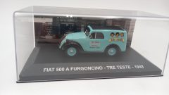 Fiat 500 A Furgoncino Tre teste 1948 1/43, senza scatola originale - scala 1:43