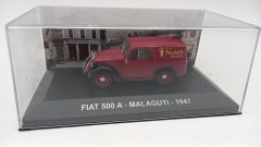 Fiat 500 A Malaguti 1947 1/43, senza scatola originale, teca con qualche segno - scala 1:43