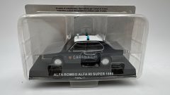 Alfa Romeo Alfa 90 Super Carabinieri 1986 1/43, Scatola Non sigillata, Antenna rotta ma presente all'interno - scala 1:43