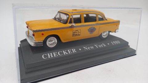 Checker Taxi New York 1980 1/43 senza scatola originale