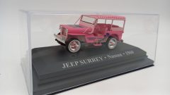 Jeep Surrey Taxi Nassau 1960 1/43, senza scatola originale - scala 1:43