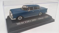 Mercedes 200D Taxi Athens 1965 1/43, senza scatola originale - scala 1:43