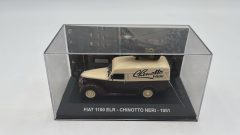 Furgone Fiat 1100 ELR Chinotto Neri 1951 1/43 senza scatola originale, graffio sulla teca - scala 1:43