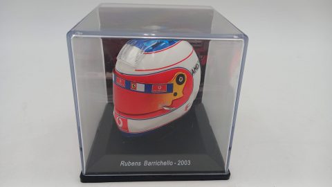 Casco helmet Rubens Barrichello 2003 1/5, senza scatola originale
