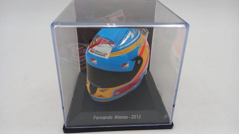Casco helmet Fernando Alonso 2012 1/5, senza scatola originale