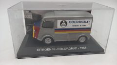 Citroen H Colorgraf 1958 1/43, teca crepata, senza scatola originale - scala 1:43