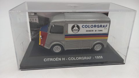 Citroen H Colorgraf 1958 1/43, teca crepata, senza scatola originale