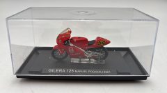 Gilera 125 M. Poggiali 2001 1/24 senza scatola originale - scala 1:24