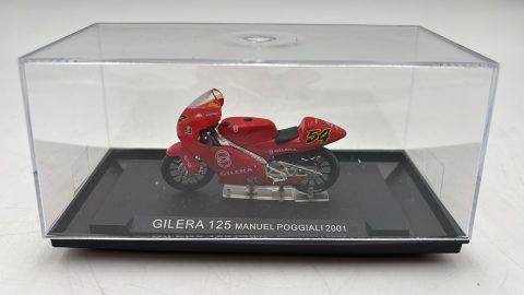 Gilera 125 M. Poggiali 2001 1/24 senza scatola originale