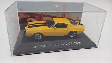 Chevrolet Camaro Z/28 1970 1/43, senza scatola originale, teca segnata
