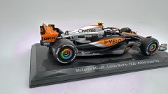 McLaren F1 MCL60 Lando Norris 2023 British Gran Prix 1/24,  senza scatola originale e senza teca, Da spolverare - foto 3