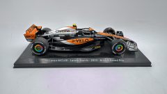 McLaren F1 MCL60 Lando Norris 2023 British Gran Prix 1/24,  senza scatola originale e senza teca, Da spolverare - scala 1:24