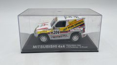 Mitsubishi 4X4 Paris dakar 1998 1/43 senza scatola originale - scala 1:43