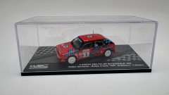 lancia delta HF integrale 16V 1/64, Rallye Sanremo 1986,  senza scatola originale - scala 1:64