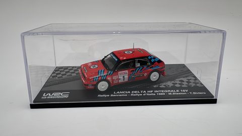 lancia delta HF integrale 16V 1/64, Rallye Sanremo 1986,  senza scatola originale