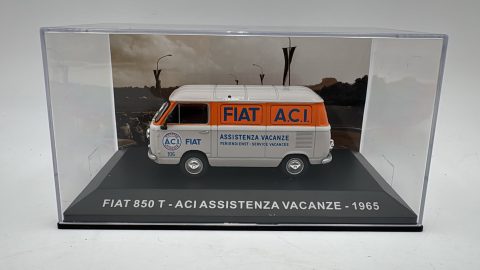 Fiat 800 T ACI assistenza vacanze 1965 1/43,  senza scatola originale