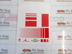 141 decals bar code f1 1/43 - scala 1:43