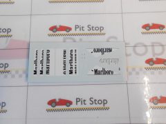144 decals sponsor Marlboro 1/43 - scala 1:43
