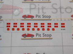173 decals reparto mobile, polizia ferroviaria, autostrada serenissima 1/43 - scala 1:43