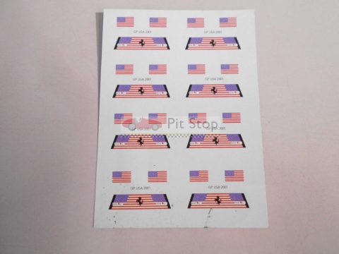 191 decals GP USA 2001 1/18