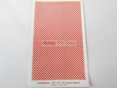 216 decals Tauromodel 436 scacchiera colore red insigna, dimensione quadrati 2,8 x 2,8
mm, scala 1/72 - scala 1:72