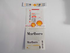 226 decals Ferrari F1 1997-98 1/12 - scala 1:12