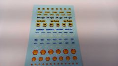 233 Tameo Kits DG15 decals sponsor vari Agip, Fiat, Shell, Magneti Marelli 1/43 - scala 1:43