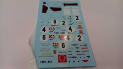 242 Tameo Kits T332 decals per TMK344 Ferrari 312 B 1970 1/43 - scala 1:43