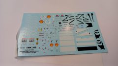 247 Tameo Kits T289 decals per TMK 308 Ferrari F2002 Schumacher Barrichello San Marino GP 2002 1/43 - scala 1:43