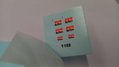 251 Tameo Kits T117 decals per TMK152 Ferrari F92A Alesi Capelli 1992 1/43 - foto 2