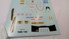 251 Tameo Kits T117 decals per TMK152 Ferrari F92A Alesi Capelli 1992 1/43 - foto 4