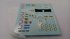 252 Tameo Kits T131 decals per TMK164/169 Ferrari F93A Alesi Berger 1993 1/43 - scala 1:43