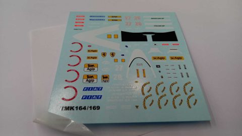 252 Tameo Kits T131 decals per TMK164/169 Ferrari F93A Alesi Berger 1993 1/43