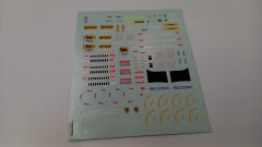 253 Tameo Kits T147 decals per TMK188 Ferrari 412 T1 Alesi Berger 1994 1/43 - scala 1:43