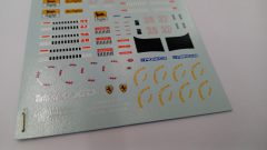 253 Tameo Kits T147 decals per TMK188 Ferrari 412 T1 Alesi Berger 1994 1/43 - foto 3