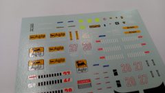 253 Tameo Kits T147 decals per TMK188 Ferrari 412 T1 Alesi Berger 1994 1/43 - foto 4