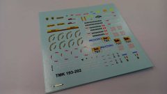 254 Tameo Kits T160 decals per TMK193-202 Ferrari 412T2 Alesi Berger 1995 1/43 - scala 1:43