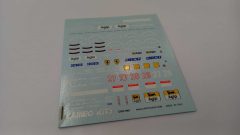 259 Tameo Kits T061 decals Ferrari F1-89 Mansell Berger 1989 1/43 - scala 1:43