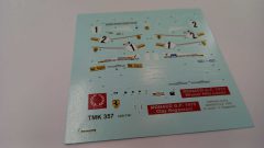 262 Tameo Kits T351 decals per TMK357 Ferrari 312T2 Lauda Regazzoni 1976 1/43 - scala 1:43