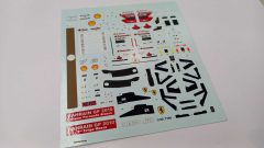 266 Tameo Kits T396 decals per TMK389 Ferrari F10 Alonso Massa 2010 1/43 - scala 1:43