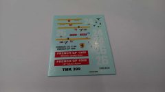 276 Tameo Kits T411 decals per TMK399 Ferrari 312 F1-68 1968 1/43 - scala 1:43