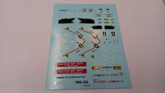 279 Tameo Kits decals per TMK436 Ferrari 312 T2 Dutch GP 1977 1/43 - foto 3