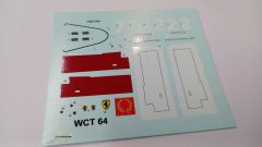 283 Tameo Kits T318 decals per WCT64 Ferrari 158 Surtees German GP 1964 1/43 - scala 1:43