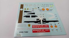 286 Tameo Kits T462 decals per TMK430 Ferrari F310B Schumacher Irvine 1997 1/43 - scala 1:43