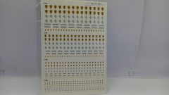 302 decals Triple9 T9-20002 stemmi e scritte Ferrari nelle scale 1/18, 1/24, 1/43, 1/64